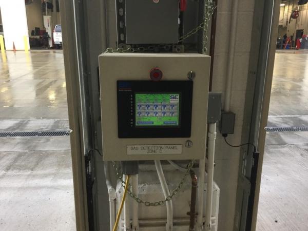 SEC 3500 Monitors the SEC combustible gas detectors.