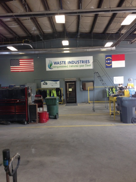 SEC Gas Detectors monitor CNG Maintenance Garage