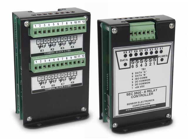 Relay controller for gas leak detection